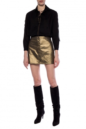 Short skirt with pockets, zdjęcie 2 Short skirt with pockets od Saint Laurent